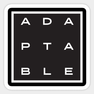 Adaptable Sticker